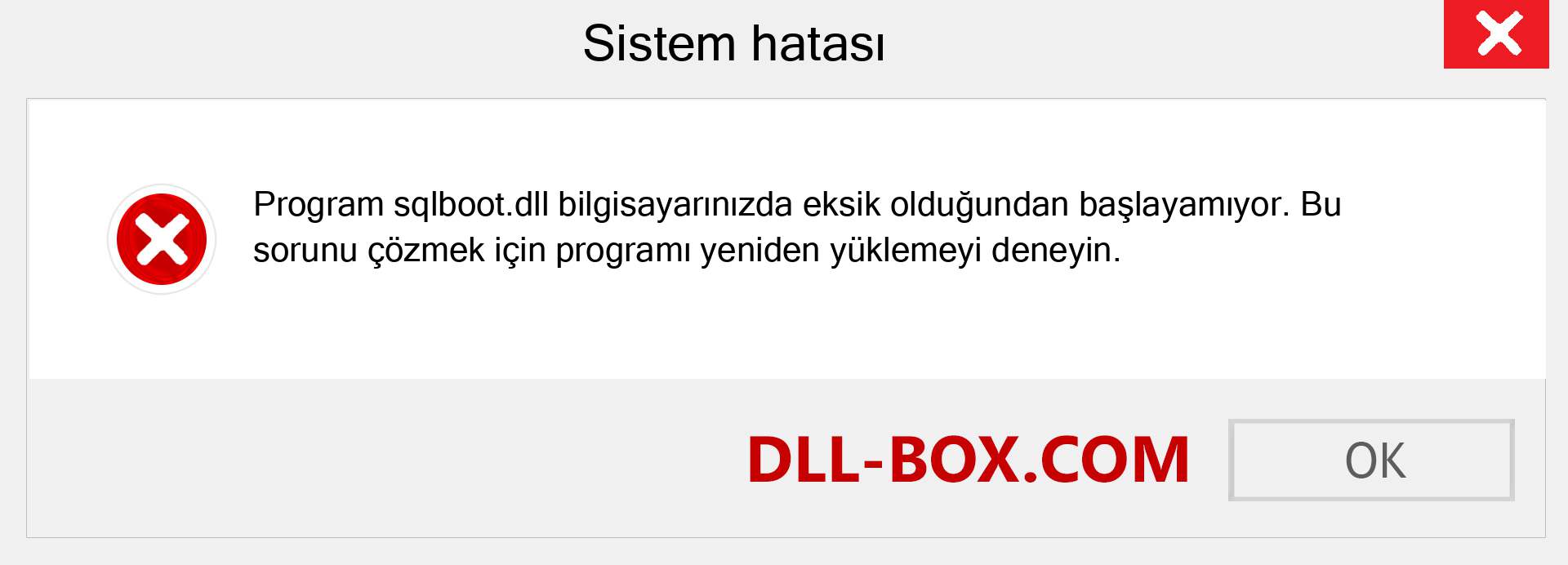 sqlboot.dll dosyası eksik mi? Windows 7, 8, 10 için İndirin - Windows'ta sqlboot dll Eksik Hatasını Düzeltin, fotoğraflar, resimler